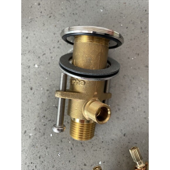 Hansgrohe 97357001 Axor Pharo Shut Off Valve 3 Hole Basin Mixer OPEN BOX - Picture 10 of 13